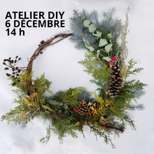 Charger l&#39;image dans la galerie, Atelier DIY couronne des Fêtes - 6 décembre 2025
